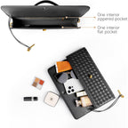 Joryin Woven Purse for Women Evening Clutch Woven Leather & Suede Handbags Crossbody Bag Suede Purse Formal Evening Bag