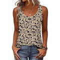 Zeagoo Womens Tank Tops Flowy Loose Fit Scoop Neck Casual Summer Tops Curvy Hem