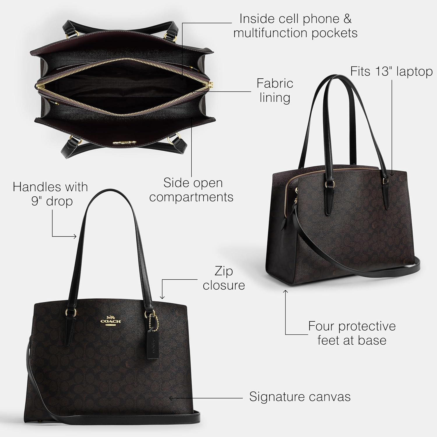 Coach Unisex Tatum Carryall