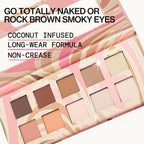 Pacifica Pink Nudes Mineral Eyeshadow Palette, 10 Neutral Shades, For Natural Or Smoky Eye Look, Naked Eye Makeup, Longwearing & Blendable, Vegan, Cruelty Free Ophthalmologist Tested