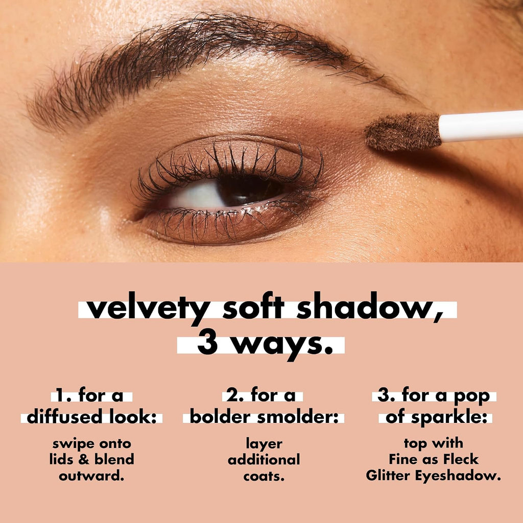 E.L.F. Liquid Velvet Eyeshadow, Crease-Resistant Liquid-To-Powder Eyeshadow For A Rich, Soft-Matte Finish, Vegan & Cruelty-Free, Beige & Boujee