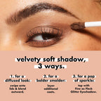 E.L.F. Liquid Velvet Eyeshadow, Crease-Resistant Liquid-To-Powder Eyeshadow For A Rich, Soft-Matte Finish, Vegan & Cruelty-Free, Beige & Boujee