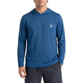 Spyder Men'S Hooded Long Sleeve Rashguard – Upf Sun Protection Quick-Dry Long Sleeve Swim Shirt