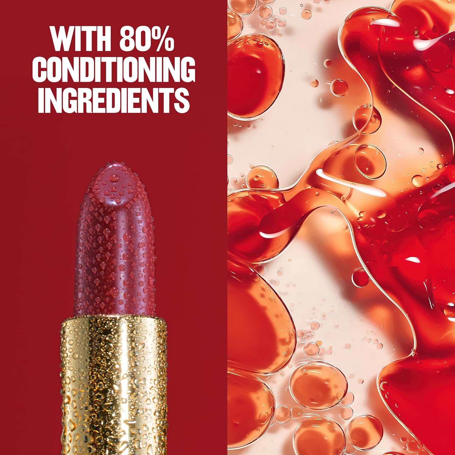 Revlon Super Lustrous Lipstick, Creamy Formula For Soft, Fuller-Looking Lips, Moisturized Feel, 520 Wine With Everything, 0.15 oz
