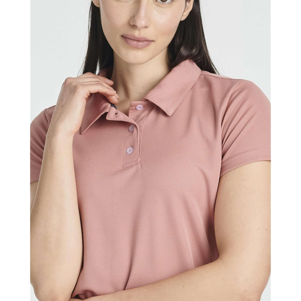 3 Pack: Womens Short Sleeve Dry-Fit Performance Polo Shirt (Available in Plus)