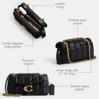 Quilted Tabby Shoulder Bag 20 with Chain