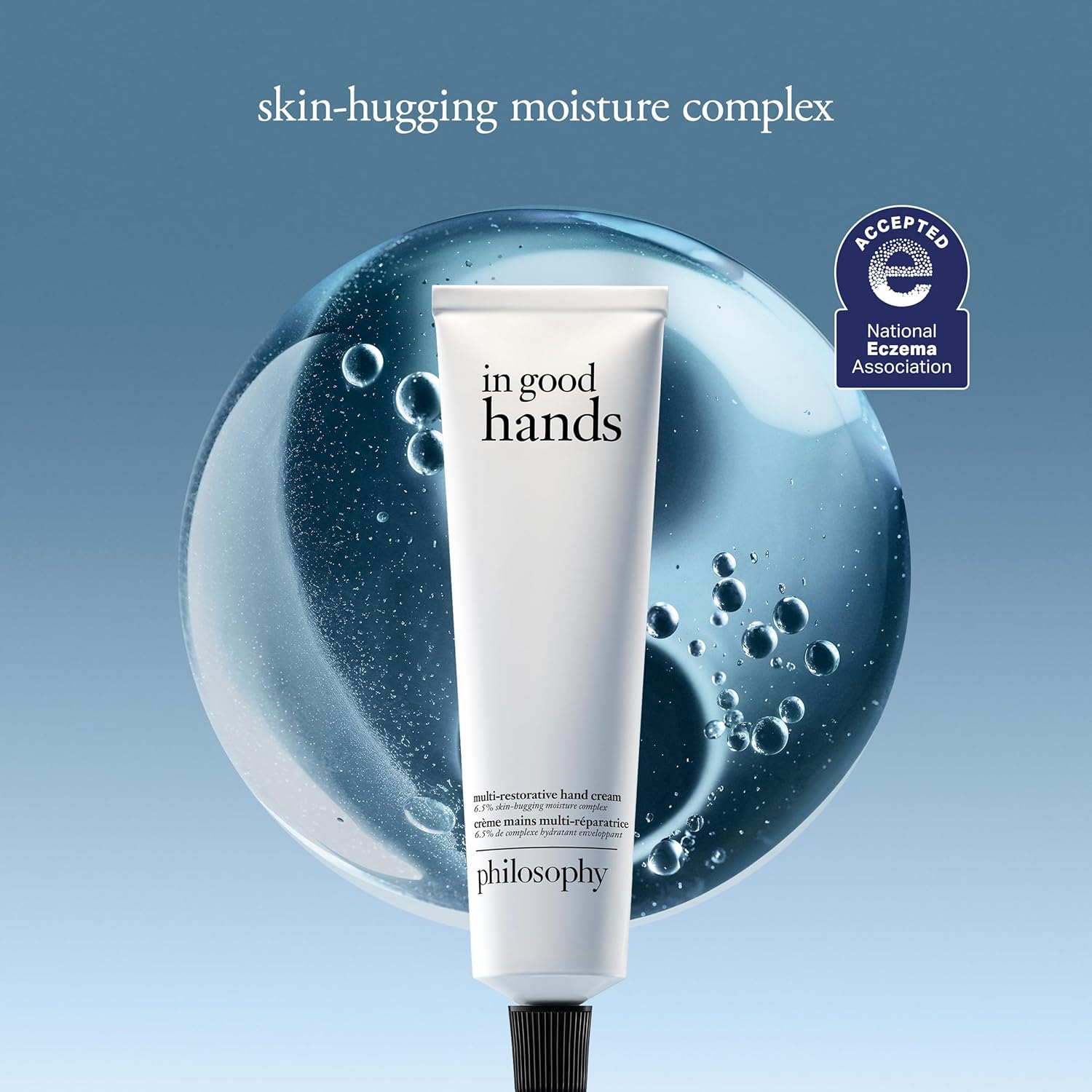philosophy in good hands multi-restorative hand cream - with vitamin C & niacinamide - plumps & smoothes crepey skin - reduces the appearance of dark spots - transfer-proof & non-greasy formula