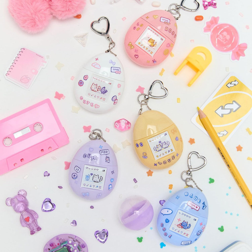 MUMCHIT Perfume Keyring Hand Cream 1.7 fl oz – 5 Fragrances, Customizable Sticker Pack, Non-Greasy, Fast Absorbing, Long Lasting Scent (1.7 fl oz, Tulip Libre)