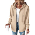 Zeagoo Hoodies Women Zip Up Hoodie Oversized Sweatshirt Fleece Jackets Spring Fall Winter Coats 2026 Fashion