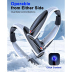 Portable Neck Fan, Max 20H, Rechargeable Personal Fan With 6000Mah Battery, 360° Cooling, 6 Speeds Hands-Free Wearable Fan, Gifts For Men, Women, Travel, World Cup, Outdoor