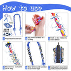 LUYI 18 Pcs Graduation Leis 2026 Graduation Candy Lei Kit Class of 2026