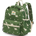 Steamedbun Corduroy Toddler Backpack For Boys 2-4: Kids Backpack For Boys Girls - 12 Inch Preschool Kindergarten Backpacks - Dinosaur