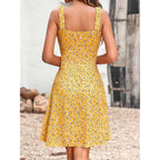Huhot Women'S Summer Casual Square Neck Dress With Pocket Cute Sleeveless High Waist A-Line Sundress Midi Dresses 2026