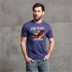 Silver Lake T-Shirts 250 Years Us Independence Day T-Shirt 4Th Of July 1776-2026 Patriotic Tee