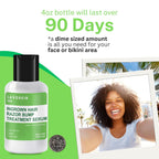 Best Ingrown Hair Treatment - Razor Bump & Bikini Line Salicylic Acid Gel - Tea Tree After Shave Bump Remover for Women - lavoSkin