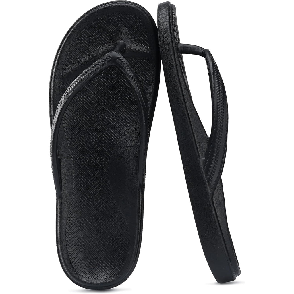 Joomra Women'S Arch Support Flip Flops Orthopedic Plantar Fasciitis Thong Sandals