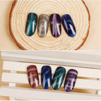 Magnet Nail Art Polish Tool Set, Cat Eye Gel Polish 3D Gel Cat Eye Plastic Tool-Suitable for DIY 3d Magnetic, Salon, Studio or Home 8 Piece