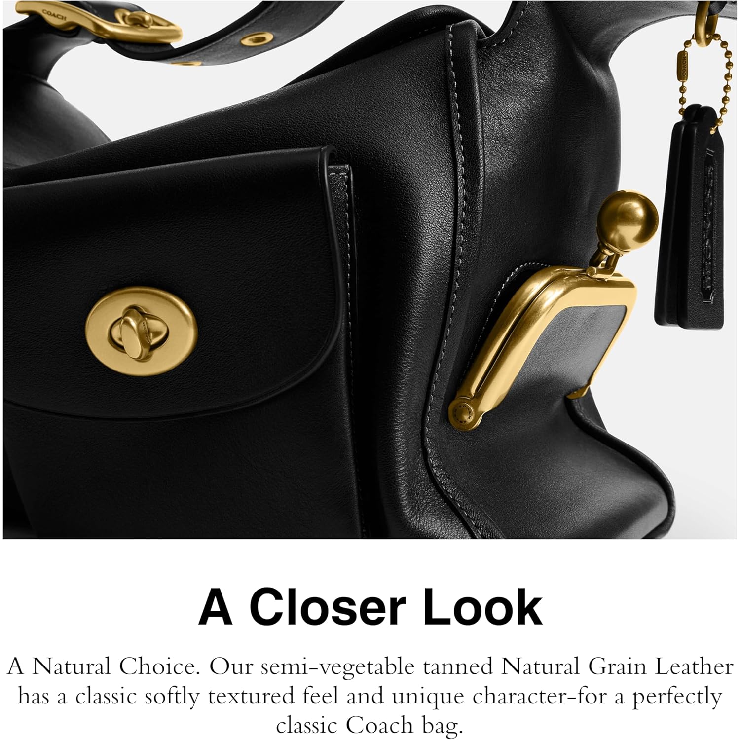 Coach Women's Coach Turnlock Haversack Bag