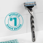 Gillette Mach3 Razor Refills for Men, 4 Razor Blade Refills