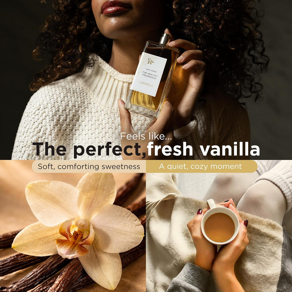 Lavanila Pure Vanilla Perfume For Women, 1.7 Fl Oz – Clean Vanilla Perfume, Long Lasting Women’S Eau De Parfum With Madagascar Vanilla – Natural Fragrance, Women’S Fragrances