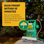 Spruce Weed Killer Refill For Spray Weed & Grass Killer₃ Kit, No Mix, 64 Oz | No Pour, No Mix, No Mess, Pet Safe Weed Spray, Use Around Grass, Driveways & Mulch Beds, Kills Dandelions, Crabgrass & More