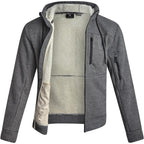 Spyder Mens Zip Up Hoodie Sweatshirt - Heavyweight Sherpa Fleece Lined Soft Extra Warm Cozy Hoodies For Men