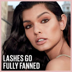 Maybelline Lash Sensational Waterproof Mascara, Lengthening And Volumizing For A Full Fan Effect, Brownish Black, 1 Count