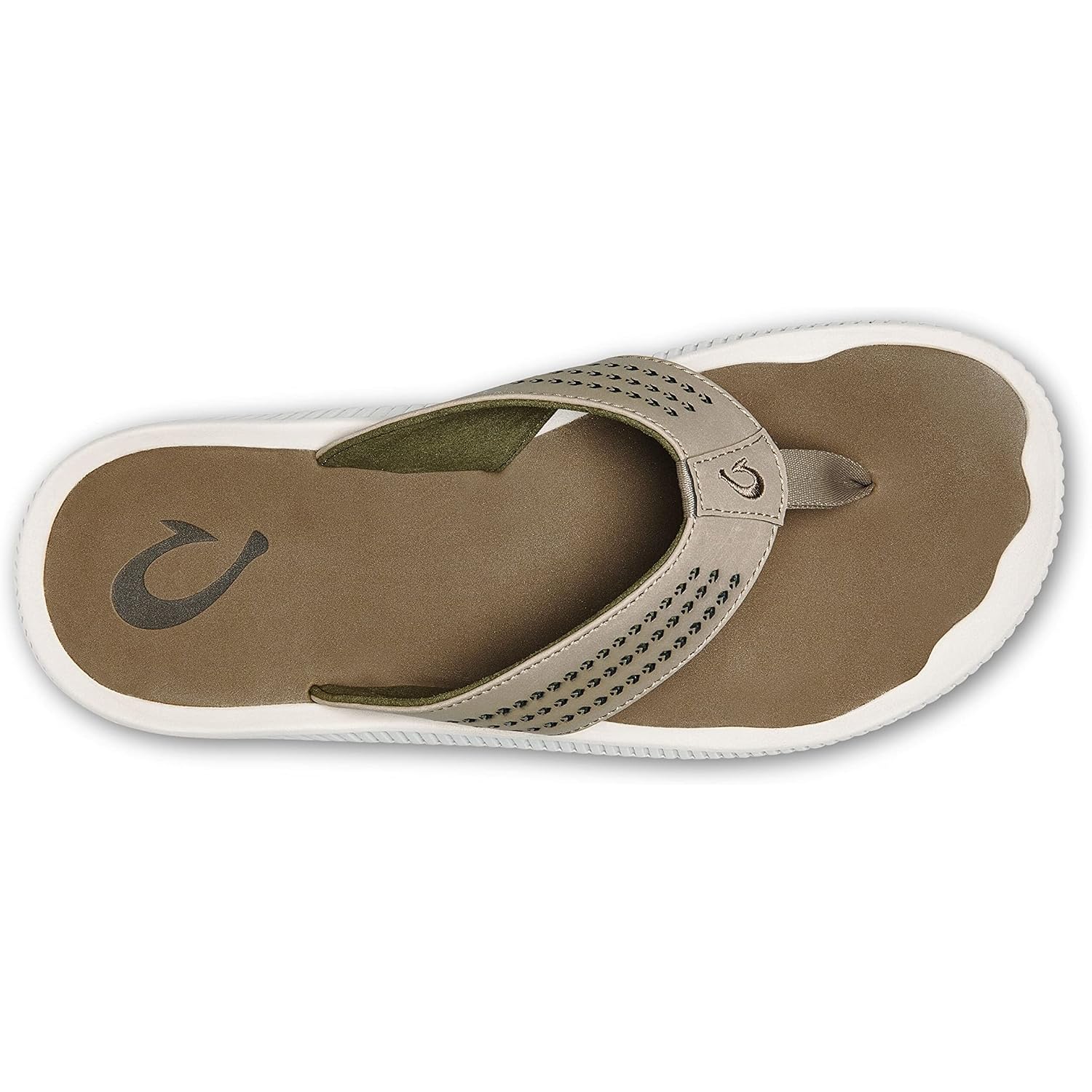 Olukai Ulele Men'S Beach Sandals, Water Resistant Flip Flops, Arch Support & Comfort Fit, Lightweight & Durable, Enhanced Grip & Traction