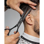 Ulg Texturizing Shears – Professional Stainless Steel, 30-Teeth Thinning Scissors, Teflon Coated, Deer Tooth Blades For Precise Thinning And Layering, Ideal For Stylists And Barbers