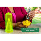 Rescue! Yellowjacket Attractant Cartridge (10 Week Supply) – For Rescue! Reusable Yellowjacket Traps - (5 Pack)