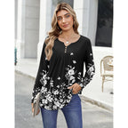 Zeagoo Womens Tops Long Sleeve Shirts Boho Tops For Women 2026 Fall Blouses Ladies Sweatshirts Spring Fashion Clothing