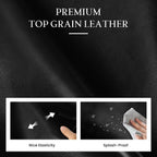 Befen Vintage Genuine Leather Work Tote Bag For Women Large Tote Bag With Zipper Leather Purse And Handbags With Compartment