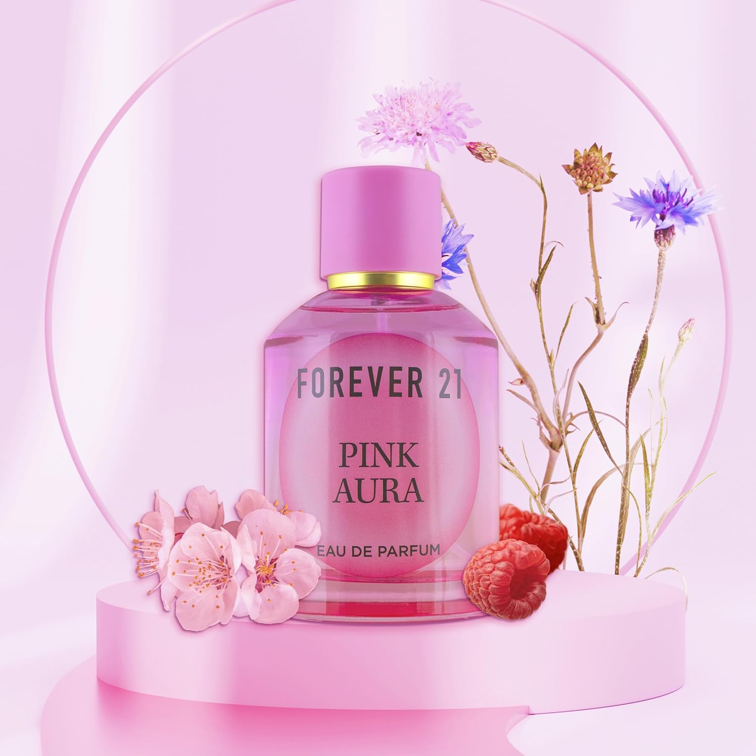 Pink Aura Eau de Parfum 3.4 fl. oz. for Her, by Forever 21