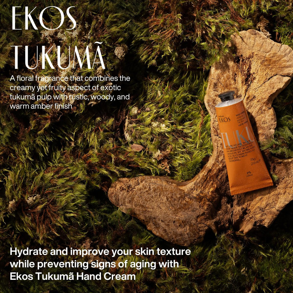 Natura – Tukumã Hyaluronic Acid Boosting Hand Cream Travel Size - Moisturize & Improve Skin Texture - Anti-Signs & Anti-Aging - Vegan Skin Care - Brazilian Beauty Secrets - 1.41oz (40g)