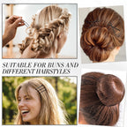 570Pcs Black Bobby Pins For Women, Hair Pins Kit With Hair Nets For Buns, 2 & 2.4Inch U-Shaped Bobby Pins Bulk For Wedding Bridal Styling With Storage Box, French Hair Pin Clips Hair Accessories