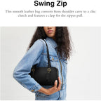 COACH Swing Zip Bag with Grommets