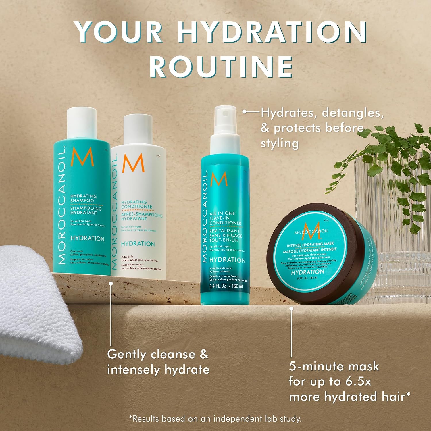 Moroccanoil Hydrating Shampoo And Conditioner Bundle
