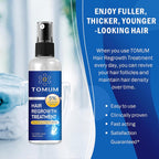 Minoxidil For Men And Women Hair Growth: 5% Minoxidil Topical Spray Hair Regrowth Treatment Stop Hair Thinning And Hair Loss For Stronger Thicker Longer Hair 60Ml 2 Pack