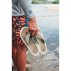 Olukai Ulele Men'S Beach Sandals, Water Resistant Flip Flops, Arch Support & Comfort Fit, Lightweight & Durable, Enhanced Grip & Traction