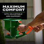 Scotts Whirl Hand-Powered Spreader | For Grass Seed, Lawn Fertilizers, Salt, And Ice Melt, Handheld Spreader Holds Up To 1,500 Sq. Ft. Of Product