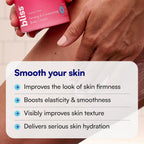 Bliss Fabgirl Firm Body Firming & Contouring Cream – Hydrating Skin Tightening Lotion With Collagen Amino Acids, Caffeine & Niacinamide - Improves Elasticity, Smoothness & Texture-For All Skin Types