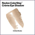 Revlon Crème Eyeshadow, Colorstay 24 Hour Eye Makeup, Highly Pigmented Cream Formula In Blendable Matte & Shimmer Finishes, 705 Crème Brûlée, 0.18 Oz