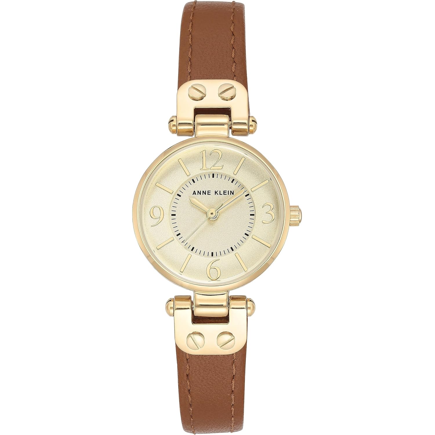 Anne Klein Women's Leather Strap Watch