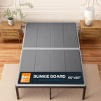 Bunkie Board Queen 10Mm (60" X 80") – Gray Under Mattress Support, Anti-Sag & Noise-Free,Platform & Slatted Beds. Breathable Low Profile Bed Board For Metal Frame