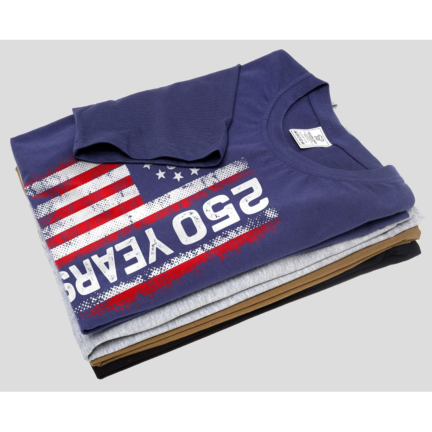 Silver Lake T-Shirts 4Th Of July Us 250 Years Birthday T-Shirt Independence Day Flag 1776-2026 Freedom Tee