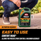 Ortho Weedclear Lawn Weed Killer Ready-To-Use With Comfort Wand, 1 Gal. | Weed Killer Spray, Kills Dandelion, Crabgrass, And Clover, Fast-Acting, Won'T Harm Lawn When Used As Directed