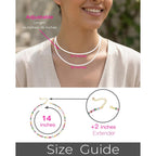 Heishi Style Gemstones/Natural Pearls Beaded Choker Necklace for Women, Handmade Jewelry Gifts for Her