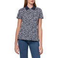 Women's Polo Short Sleeve Button Placket Polo