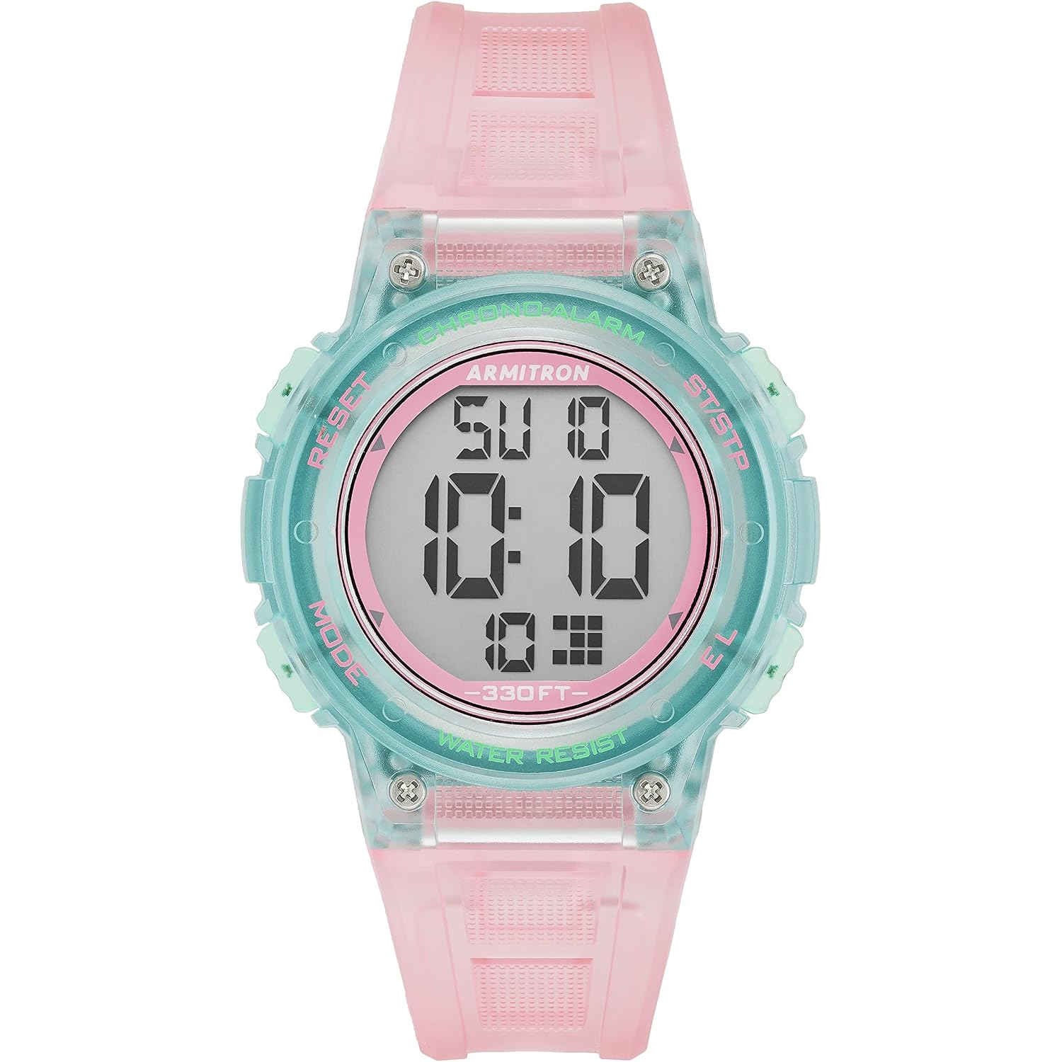 Armitron Sport Women'S Digital Chronograph Resin Strap Watch