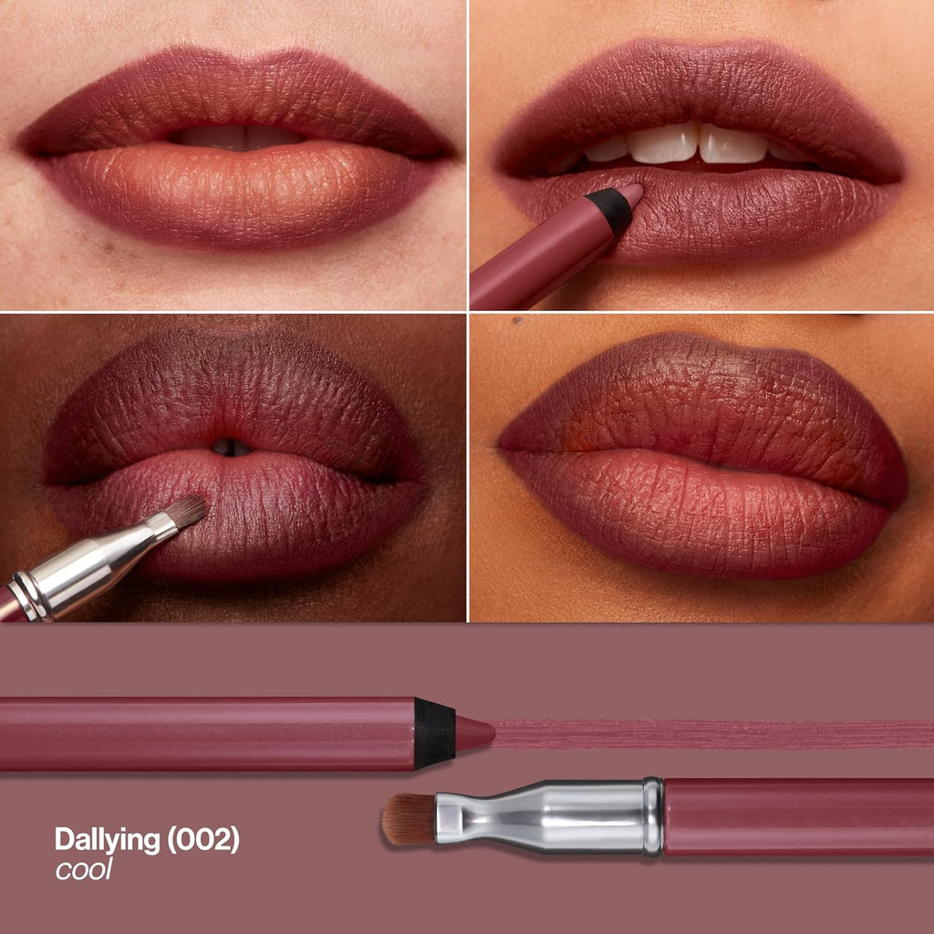 Revlon Colorstay Multi-Liner, Creamy Formula, Multiuse For Lips, Eyes & Face, Precision Brush For Easy Blending, 002 Dallying